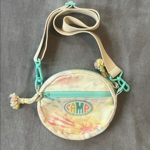 Tie Died kids round Crossbody Purse /Fanny pack from Camp
